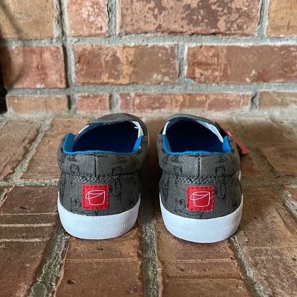 NWT Bucketfeet Shoodles Gray Slip On Sneakers - Picture 5 of 7
